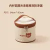 Bolsa isotérmica de papel de aluminio engrosado para almacenamiento de alimentos para bebés, con tejido impermeable y resistente al desgaste, cierre de cremallera, asa de transporte y correa para colgar en un cochecito.