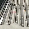 Limpiador de virutas de aleación de aluminio, limpiaparabrisas de guía de torno CNC, tira de goma, cubierta de fuelle para guía de placa de acero de máquina