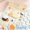 Pegatina de Espuma Suave 3D de Dibujos Animados para Niños Shanle, Gatito Lindo de Espuma, Pegatina Decorativa Tridimensional de Descompresión para Teléfono Móvil, Bloc de Notas