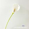 Artificial grande EVA Calla Lily sentir flor falsa salão de casamento conjunto arranjo de flores decoração suave para casa adereços acessórios florais