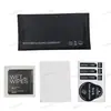 Kit de Filme Removedor de Poeira Película de Vidro Temperado Bolsa de Álcool Kit de 3 Peças Saco de Algodão com Álcool Seco e Úmido Bolsa de Ferramentas Auxiliares para Película