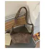 Bolso Cruzado Estilo Coreano Perezoso Retro Croissant para Mujer Otoño 2025 Nueva Moda y Elegante Ropa de Trabajo Bolso de Hombro Versátil