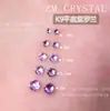 K9 Nuevo Super Flash Fondo Plano Morado Diamante Triturado Montón de Diamantes Calafateo de Diamante Corte 33 Joyería para Uñas Morada