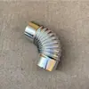 Tubo de Escape para Estufa de Leña con Calefacción de Chimenea, Tubo de Escape Engrosado, Tubo de Chimenea para Estufa de Hierro Blanco para Leña, Tubo de Estufa, Chimenea de Hogar, Caldera Galvanizada