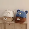 Gorros para Bebé con Forma de Animal de Dibujos Animados, Estilos de Otoño e Invierno para Bebés y Niños Pequeños, Gorras de Béisbol con Visera Suave para Niños y Niñas en Otoño