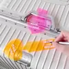 Etiqueta de Equipaje Fluorescente Viaje Vuelta a Clases Creativo Equipaje Dispositivo Anti-Pérdida Avión Etiqueta Adhesiva para Equipaje Facturado Accesorios