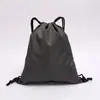 Mochila con Cordón Personalizada Tela Oxford 600D Impresión de Logo Bolsa para Evento de Maratón Mochila Deportiva con Cordón y Tirantes