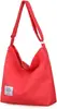 Bolsa de Lona Literaria Transfronteriza Moderna para Mujer Simple de Gran Capacidad Portátil para Hombro Cruzada Tote Personalizada Bolsa León Ling