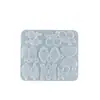 Molde de Resina de Cristal de Amapola DIY Forma Irregular Pendiente Colgante Joyería Molde de Silicona