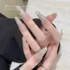 Rinestones para Uñas con Mosaico de Gota de Agua de Circonita Brillante, Base Plana, Estilo Ins de Moda, Lujo de Alta Gama, Rinestones para Uñas de Año Nuevo