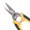 Deli Tools 7 pulgadas Tijera Electrónica para Cables Eléctricos Tijera Eléctrica Multifuncional Tijeras para Lámina de Aluminio Hierro DL2907