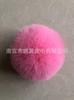 Suministro Directo de Fábrica de Bolas de Piel de Conejo Rex de 5-10cm Bola de Piel de Conejo para Adorno de Cabeza Bola de Piel de Imitación Colgante de Joyería Bola de Piel de Conejo Rex Artificial