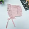 Gorro de Bebé Verano Bordado Mariposa Transpirable Gorro de Bebé Encaje Gorra de Corte para Niñas Gorra de Protección Solar Infantil
