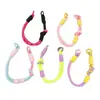 Nuevo Cordón Tejido Multicolor para Teléfono, Llavero Corto Universal, Decoración de Mochila, Cuerda Decorativa, Cadena Colgante al por Mayor