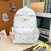 Mochila Escolar Doce e Fofa de Alto Valor Estrelada com Duas Alças Mochila Simples para o Dia a Dia Mochila Versátil de Grande Capacidade com Duas Alças