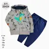 Comercio Exterior Ropa Infantil Primavera y Otoño Conjunto Infantil de Dos Piezas Material Sudadera Sudadera con Capucha Ropa Infantil para Bebés Ropa de Salida [Al por Mayor]