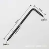 Llave de vaso hexagonal de doble cabeza T6/T8/T10 con agujero, destornillador hexagonal al por mayor T15/T20/T25/T30