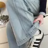 Pantalones de Campana para Niñas Primavera y Otoño 2026 Nuevo Estilo Niñas Grandes Moda Infantil de Primavera Popular Celebridad de Internet Micro Campana Artesanía Pantalones de Mezclilla