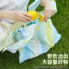 Bolsa de compras plegable de moda para supermercado, de gran capacidad, portátil, para mujer, para el hombro, ecológica.
