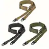 Cinto Tático de Nylon Corrente de Cintura Vedação de Cintura Multifuncional Outdoor Tático Pistola de Bomba d'Água Alça Dupla Cruzada para Pistola Atacado