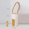 Bolsa de Lona para Xícara de Café Bolsa Portátil para Copo de Água Bolsa Universal de Armazenamento Bolsa Pequena Portátil Capa de Guarda-chuva para Exterior Transversal