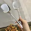 Cuchara Grande de Acero Inoxidable para Cocina Casera, Espátula, Cuchara para Sopa, Espátula para Freír, Cuchara para Servir, Cuchara para Hot Pot, Espátula para Saltear
