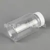 Botella de Plástico de 200ml Botella Vacía Boca Ancha Transparente Pet Botella para Líquidos Botella de Empaque Botella de Muestra en Stock para Entrega Inmediata