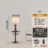 Luminária de chão cilíndrica de madeira maciça de luxo leve para sala de estar ao lado do sofá, luminária de piso decorativa minimalista nórdica para quarto