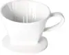 Taza de filtro de café hecha a mano 102 gotero de cerámica tipo goteo de tres agujeros Taza de filtro de café de gres