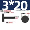 Parafusos Gb835 Cabeça Chata Preta Apertados à Mão, Serrilhados de Ferro Galvanizado com Zinco Preto, Parafusos de Cabeça Grande Apertados à Mão de Zinco Preto M3*M10 mm