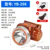 Linterna frontal LED de batería de litio luz fuerte larga duración de batería recargable para exteriores montada en la cabeza ultrabrillante largo alcance pesca nocturna pesca minería lámpara venta al por mayor