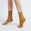 Calcetines de Yoga Antideslizantes Profesionales de Algodón para Mujer Absorbentes de Sudor para Interiores Fitness Calcetines Deportivos Antideslizantes de Silicona Calcetines de Media Pantorrilla Exportación