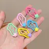 Grampo de Cabelo Nuvem para Crianças BB Clip Clip de Testa Acessório de Cabelo para Meninas, Ornamento de Cabelo para Fios Soltos, Presilha para Franja Lateral, Grampo Colorido