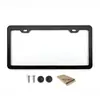 Moldura de Placa de Carro para Modificação Atacado Moldura de Placa Padrão Americano Suporte de Placa de Licença de Aço Inoxidável Capa de Placa de Licença Transfronteiriça Xclpf