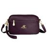 Bolso Casual Estilo Coreano para Mujer de Primavera y Verano Bolso de Hombro Único Bolso Cruzado Bolso para Mamá Billetera para Monedas Bolso para Teléfono Móvil Bolso Universal de Cuero Suave