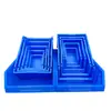 Estante de almacenamiento de material nuevo HDPE engrosado, piezas de ferretería, clasificación de tornillos, plástico combinado, caja de almacenamiento biselada