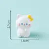 Gatito Lindo Nido de Gato Lindo Marco de Escalada para Gatos Casa para Bebés Decoración de Paisajismo DIY Accesorios Adornos de Sala de Estar Miniatura para Escritorio