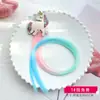 Peruca Trançada Infantil, Ferramenta de Penteado para Meninas, Presilha Lateral Gradiente My Little Pony para Bebê, Acessórios de Cabelo Fofos para Meninas Pequenas