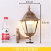Luminária de parede estilo europeu à prova d'água para exterior, retro, hexagonal para varanda, pátio, corredor, escadas, luminária de parede LED, frete grátis
