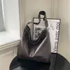 Bolsa de Ombro Grande Capacidade Casual Retrô Transfronteiriça para Mulheres, Nova Coleção Outono 2026, Bolsa Transversal e Bolsa Tote de Estilo Relaxado