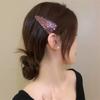 Grampo de cabelo pequeno cintilante bonito para crianças BB Clip Side Clip 2023 Hairpin Bangs Clip Triangle Clip Headwear