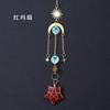 Cristal Natural Transfronteiriço Catcher de Sol Pingente de Estrela de Cinco Pontas Iluminação Pingente de Parede Sino de Vento de Cristal Pingente Decorativo