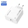 Cargador de Teléfono Móvil Adaptador de Corriente 5V3A con Huella Dactilar Tipo C Carga Rápida 1Pd25W Regulaciones Europeas y Americanas