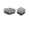 Luces Decorativas de Cristal Solar, Luces de Ladrillo de Hielo para Césped, Luces Decorativas para Jardín, Luces Nocturnas LED Impermeables Subterráneas para Patio Exterior