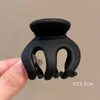 Pinza para el Cabello de Lunares Suaves Estilo Coreano, Pinza Grande de Gama Alta para Recogido en la Parte Trasera de la Cabeza, Elegante Accesorio para el Cabello de Tiburón para Niñas