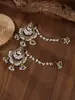 Moda europea y americana pendientes vintage con borlas estilo nacional bohemio personalidad temperamento jaula de pájaros colgante de campana campana