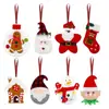 Colgantes Navideños de Fieltro Transfronterizos Decoraciones Navideñas para Árboles Festivos Juguetes para Niños Colgantes Pequeños Navideños Decoraciones para Centros Comerciales