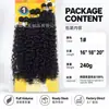 Venta al por mayor transfronteriza de pelucas de fibra sintética de moda europeas, americanas y africanas Belessa 6 Piezas 240g Fibra Suave de Alta Temperatura Productos de Venta Caliente