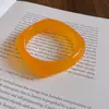 Nuevo Pulsera Geométrica de Resina Estilo Chino Difuminada, Elegante y Versátil, Pulsera para el Trabajo, Joyería de Lujo Ligero y de Alta Gama al por Mayor