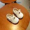 Zapatos para Bebé Niña, Zapatos Pequeños de Cuero, Zapatos de Princesa para Bebé, Temporada de Primavera y Otoño, para Niñas de 0-1 Año, Niños Pequeños de 2 Años, Primeros Zapatos para Caminar
